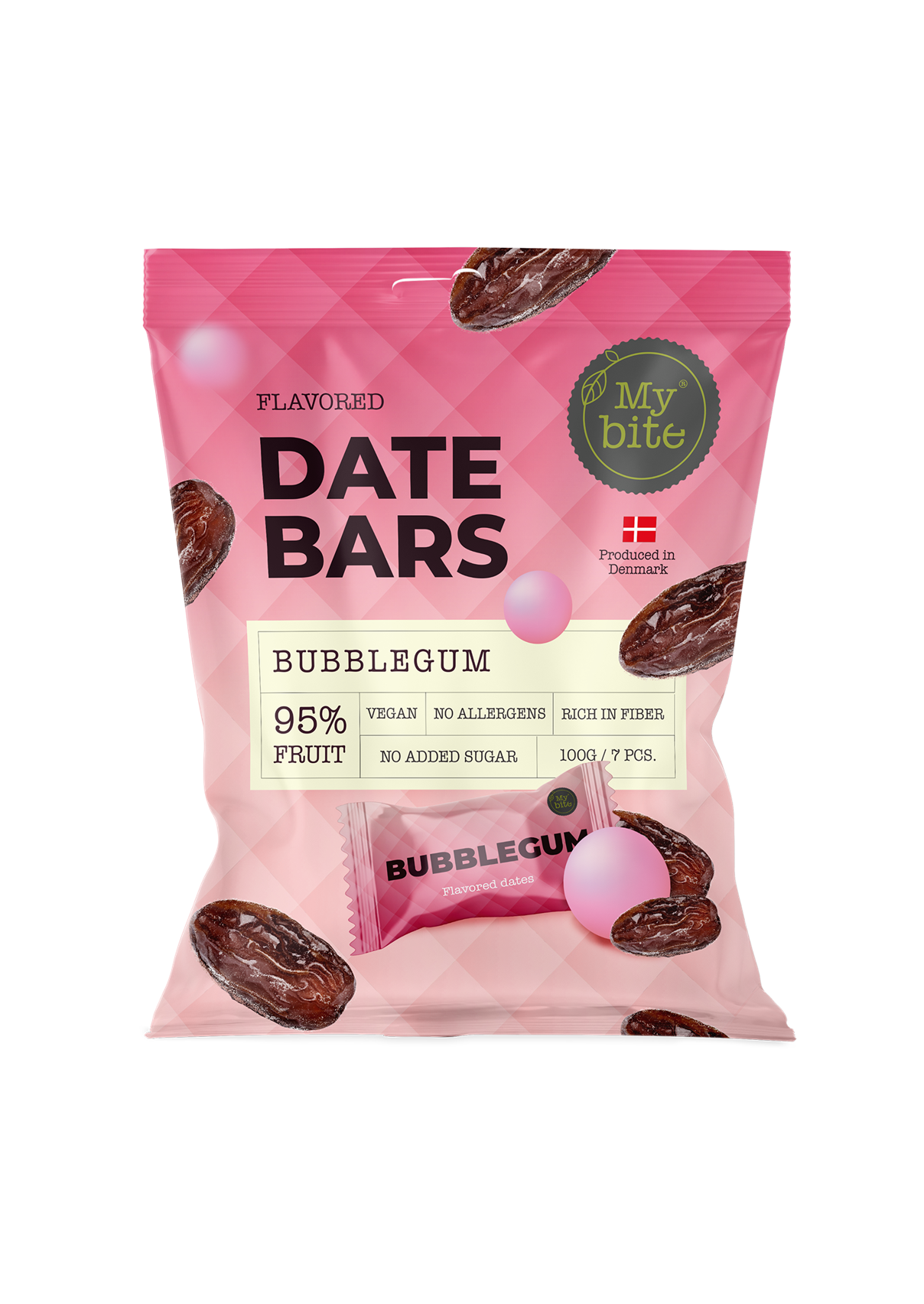 Date Bars Bubblegum